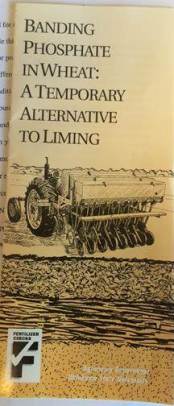 Figure 1. The cover of an extension brochure distributed in Oklahoma during the 1980s. 